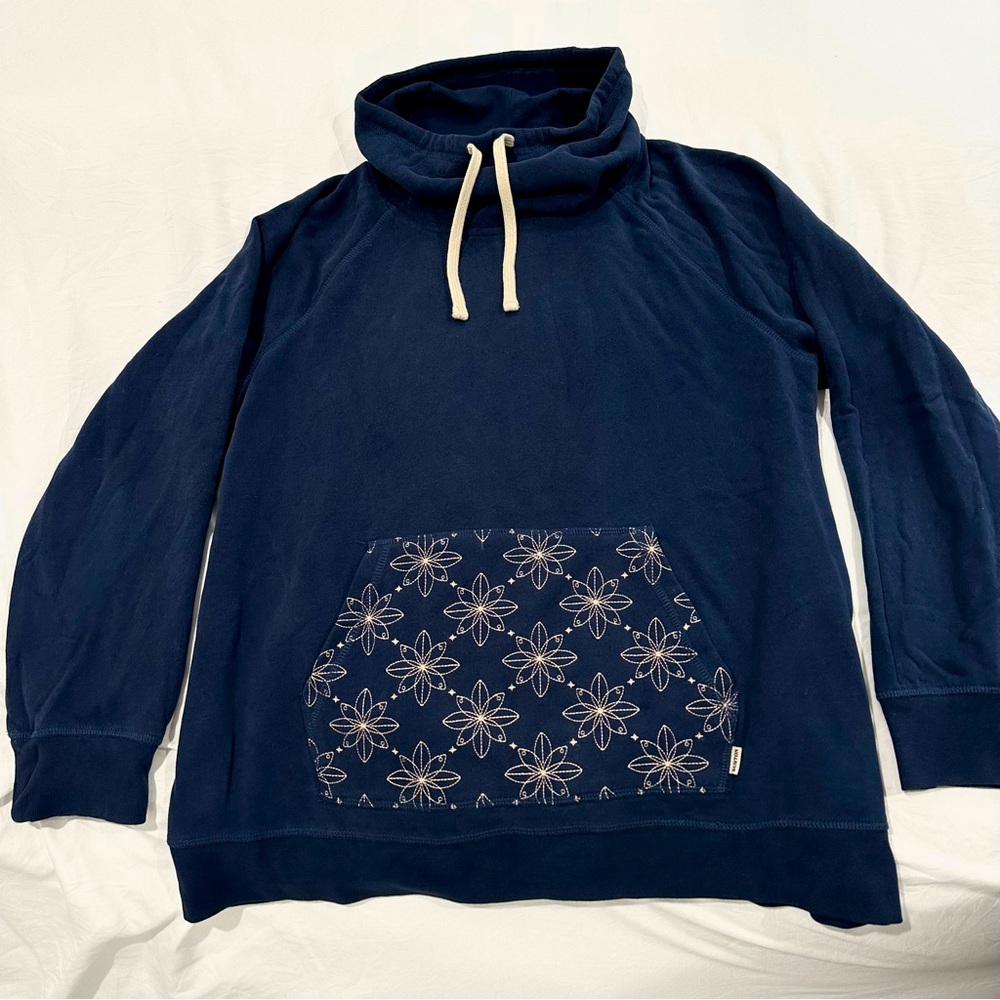 Burton Sweater cowl neck hoodie pullover snowboarding skiing winter rain cold 🏂